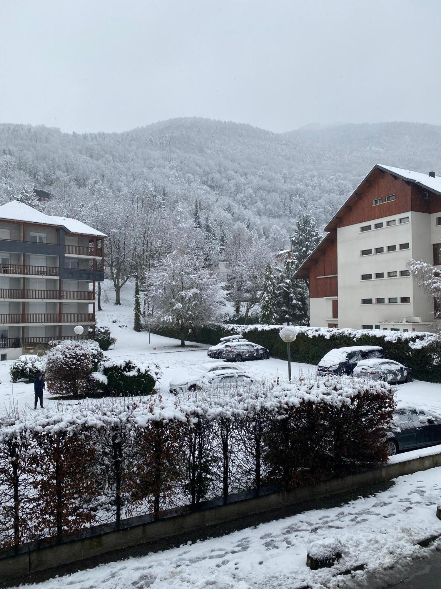 Appartement T2+Coin Nuit 6 Pers Residence De Cami Real Au Centre Du Village De Saint Lary Soulan Avec Piscine Interieure+ Sauna Et Hammam Zewnętrze zdjęcie