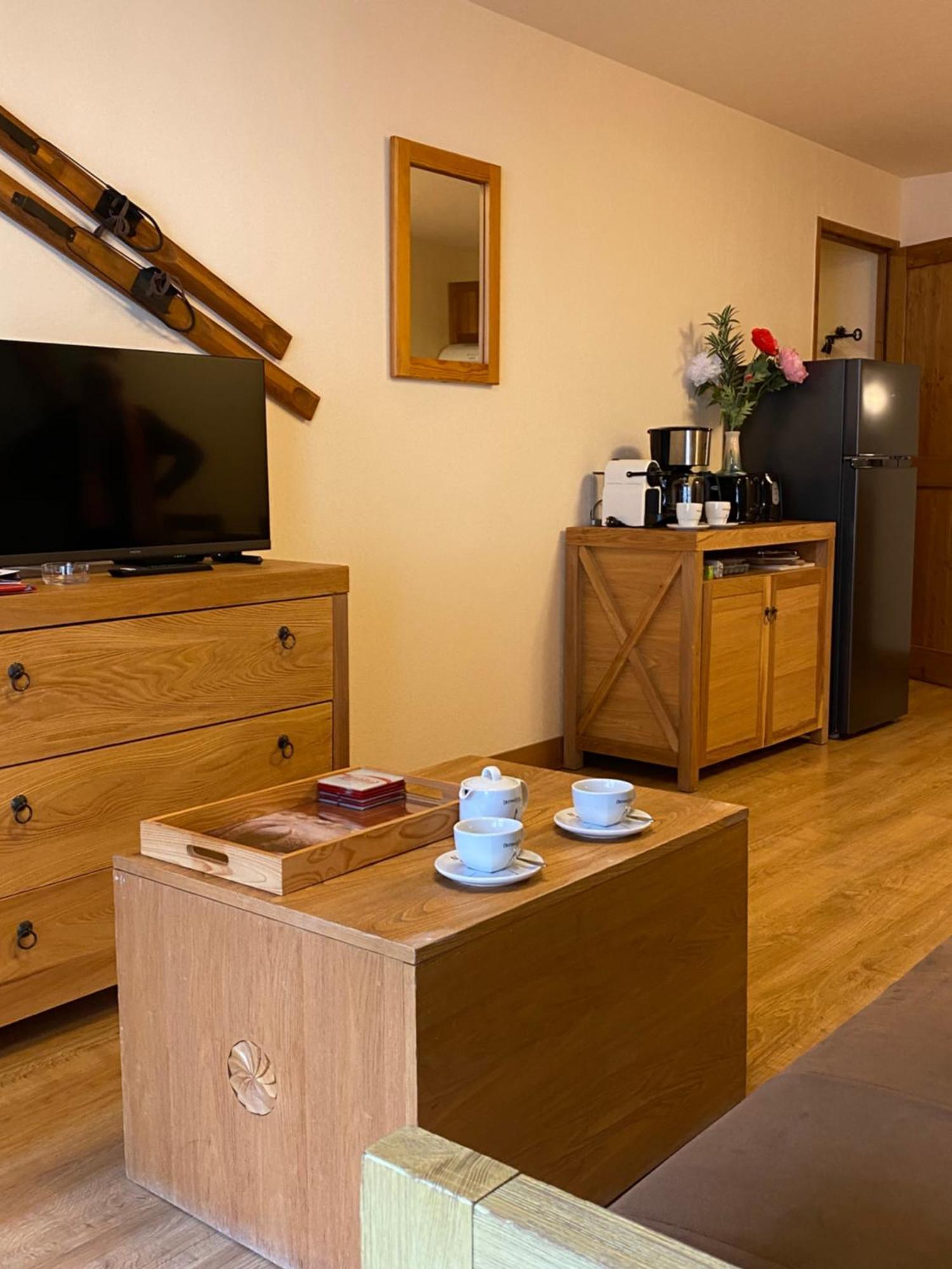 Appartement T2+Coin Nuit 6 Pers Residence De Cami Real Au Centre Du Village De Saint Lary Soulan Avec Piscine Interieure+ Sauna Et Hammam Zewnętrze zdjęcie