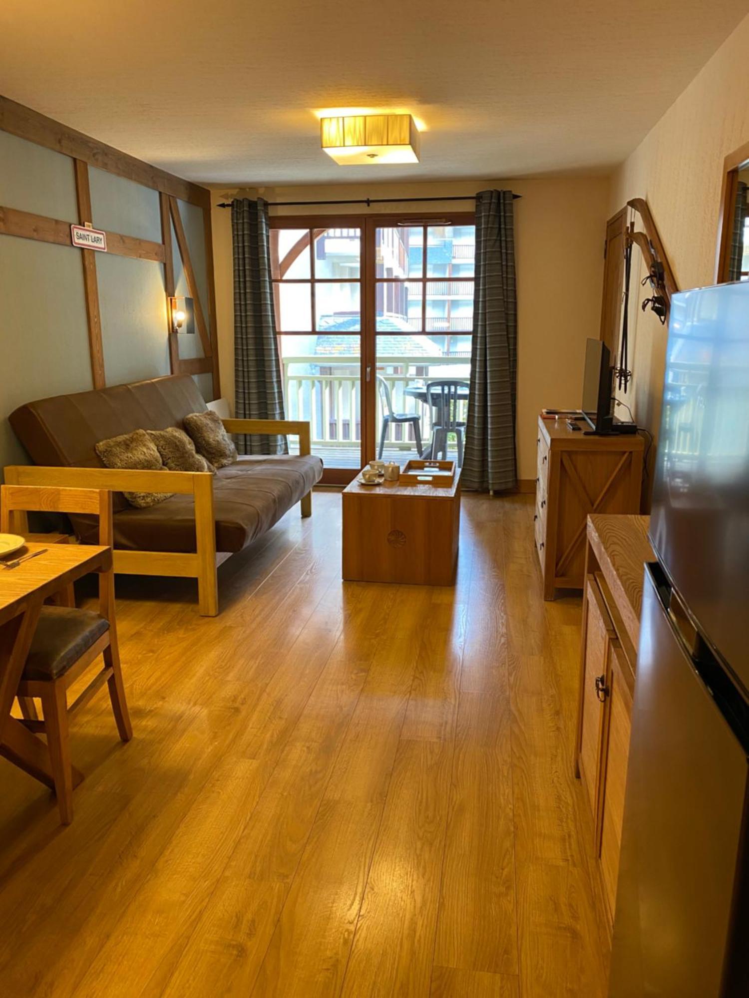 Appartement T2+Coin Nuit 6 Pers Residence De Cami Real Au Centre Du Village De Saint Lary Soulan Avec Piscine Interieure+ Sauna Et Hammam Zewnętrze zdjęcie